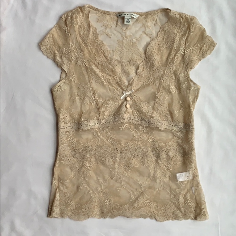 Banana Republic lace top